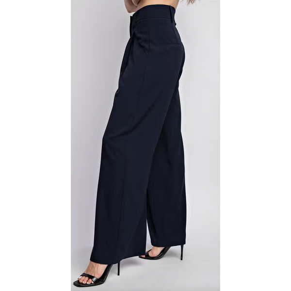 The Icon Navy Trouser Pants