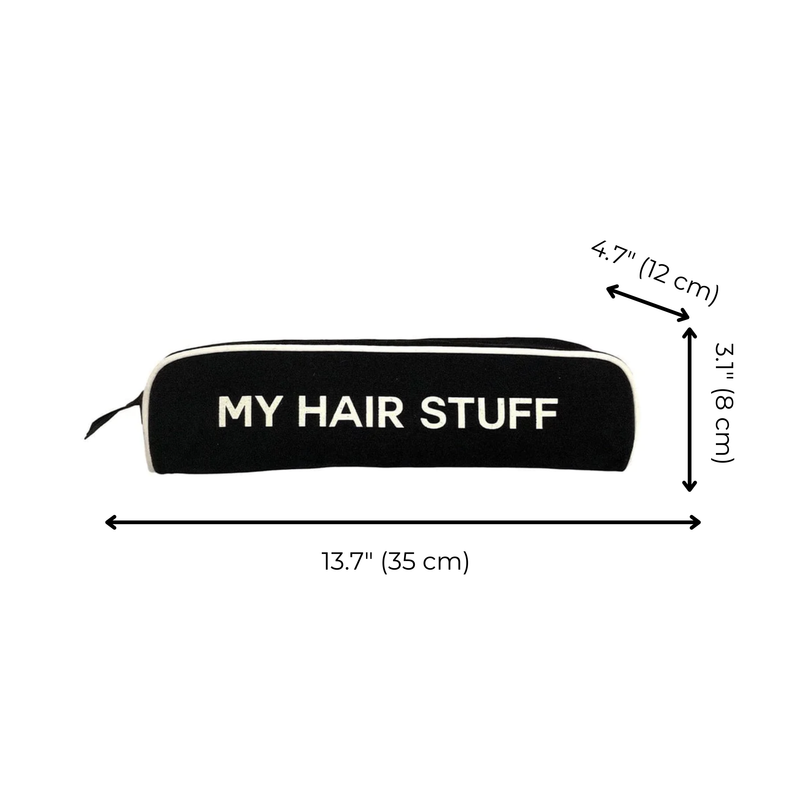 The Hair Stuff Black Travel Case