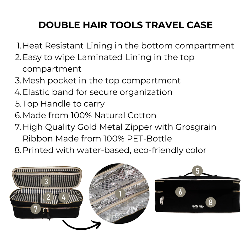The Double Hair Tools Travel Case