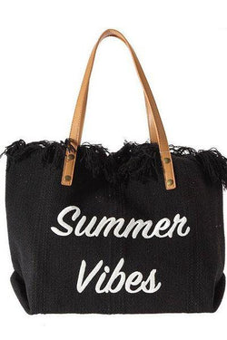 The Summer Vibes Tote Bag in Cream, Natural, Sage Or Black