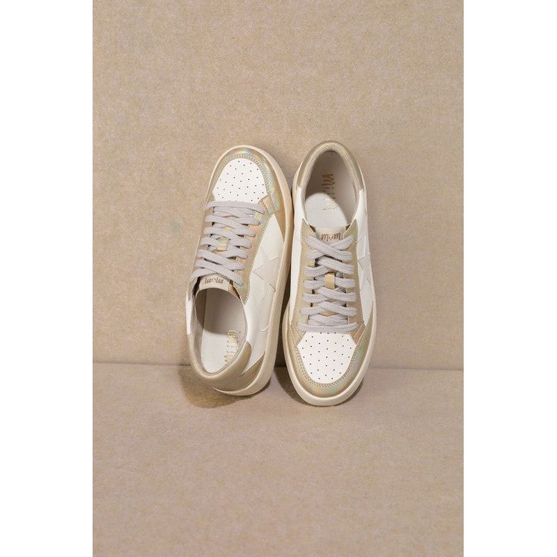 The Star Gold/White Sneakers