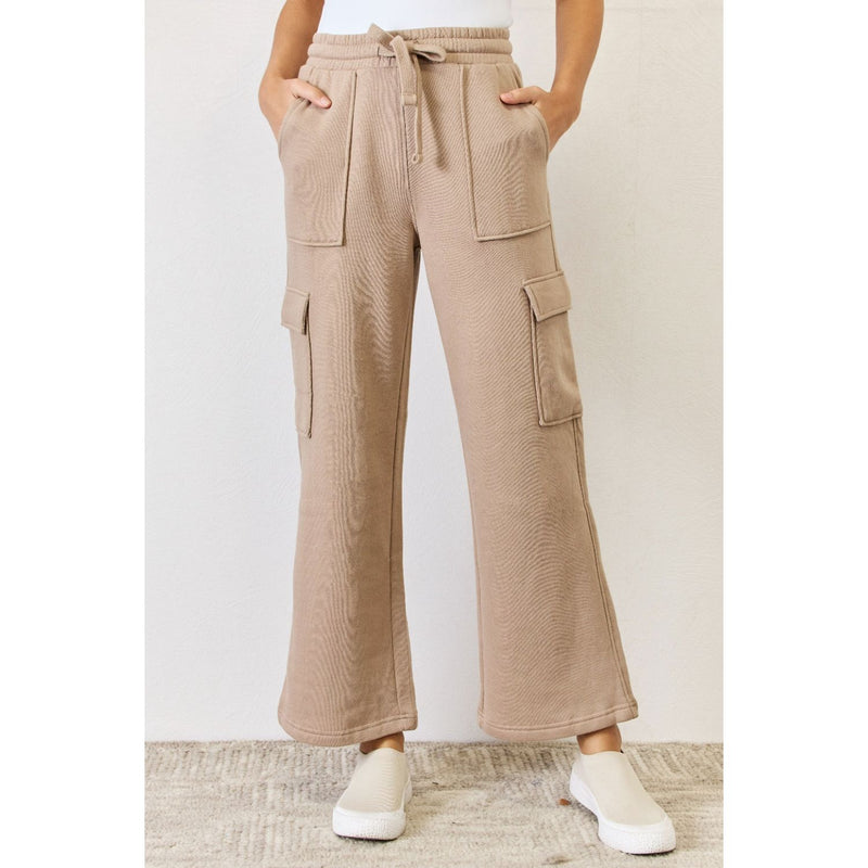 The Cargo Tan Drawstring Pants