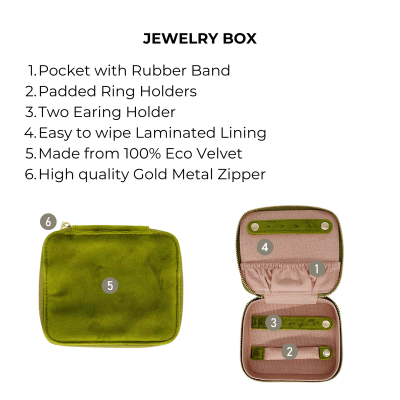 The Jewelry Box In Green Velvet