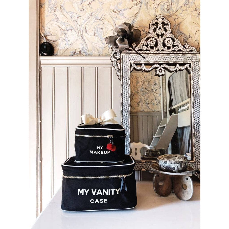 The Vanity Black Large Beauty Case