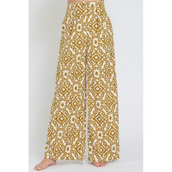 The Batik Camel Print Luxury Pants