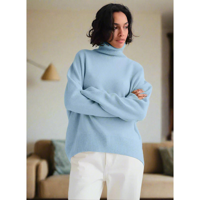 The Basics Light Blue Sweater