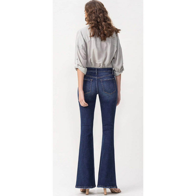 The Lovergirl Mid Rise Stretch Flare Jeans