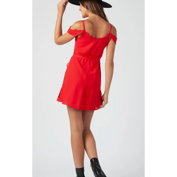 The Brianna Red Mini Dress