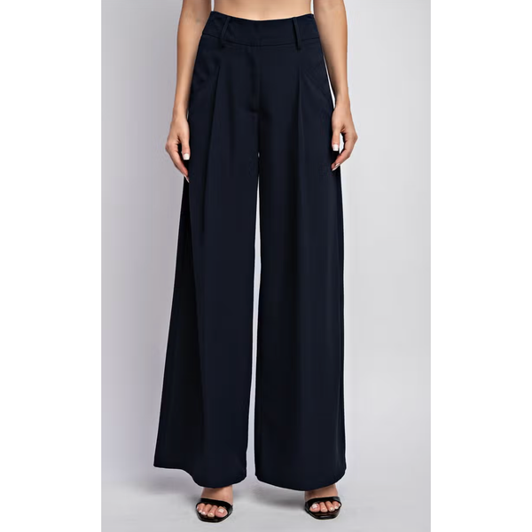 The Icon Navy Trouser Pants