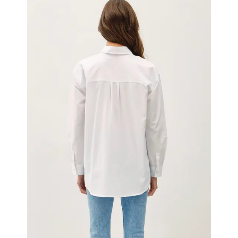 The Halo White Button Down Shirt