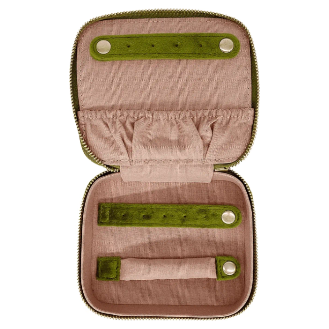 The Jewelry Box In Green Velvet