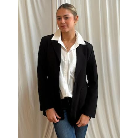 The San Fran Black Classic Blazer