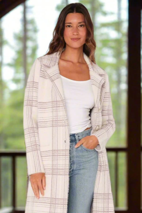 Cream coatigans hot sale