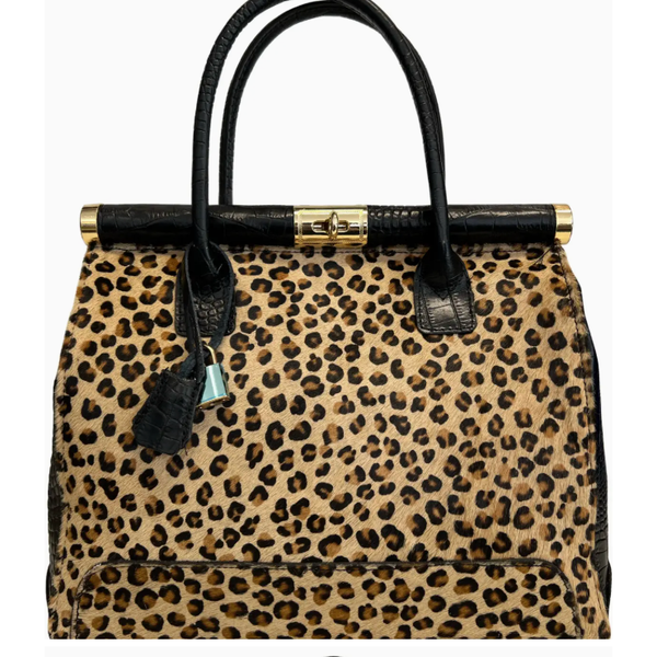 The Milan Leopard Handbag