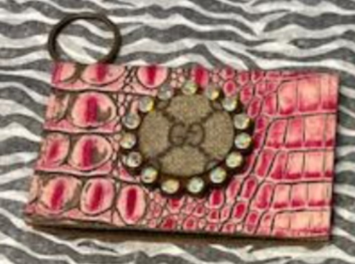 The Upcycled Gucci Wallet/Credit Card Holder