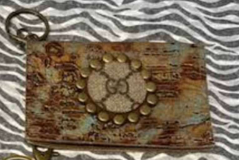 The Upcycled Gucci Wallet/Credit Card Holder