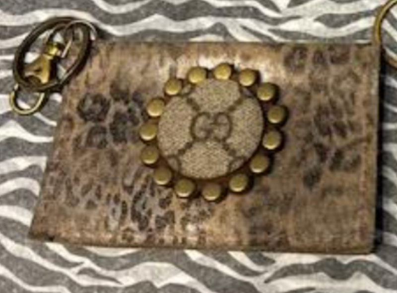 The Upcycled Gucci Wallet/Credit Card Holder
