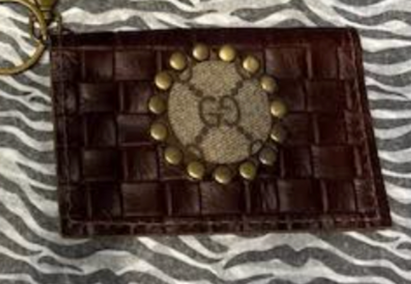 The Upcycled Gucci Wallet/Credit Card Holder