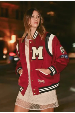 The Varsity Red Bomber Jacket