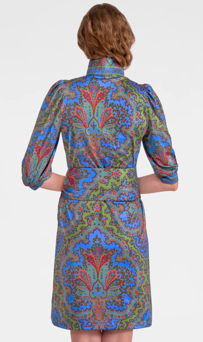 The Swagger Multi Color Paisley Dress