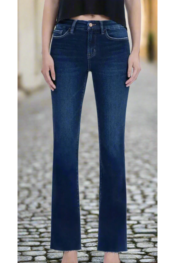 The Cooper Dark Wash Stretch Bootcut Jeans