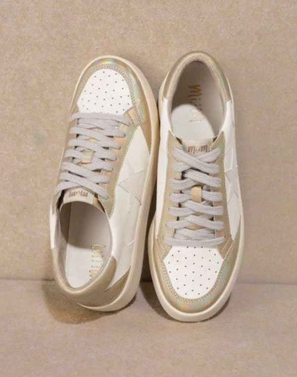 The Star Gold/White Sneakers