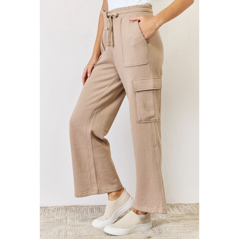 The Cargo Tan Drawstring Pants