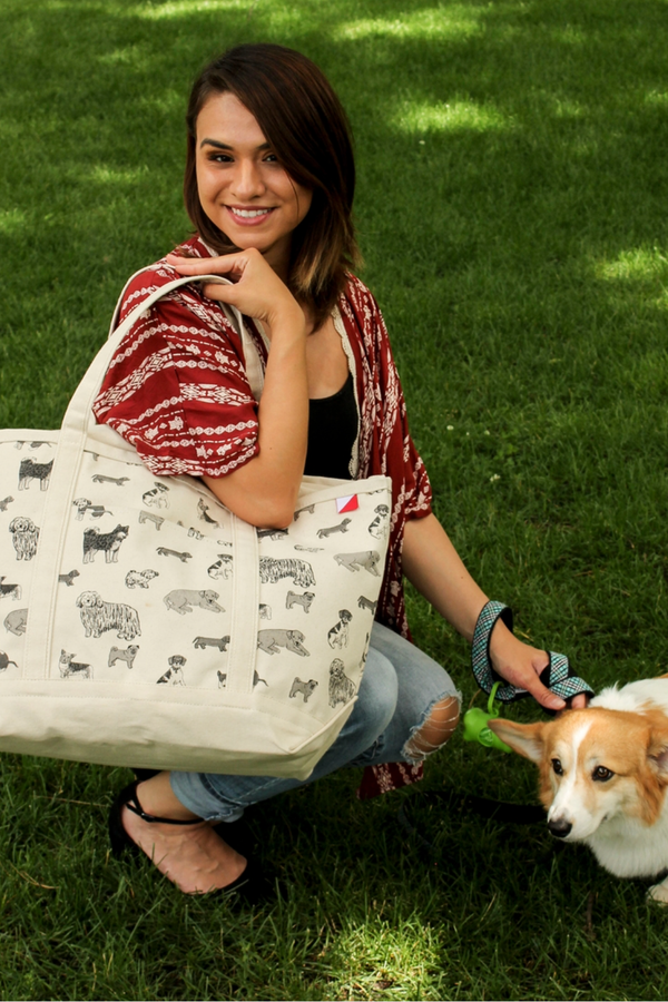 The Shaq Canvas Tote - Cason Couture