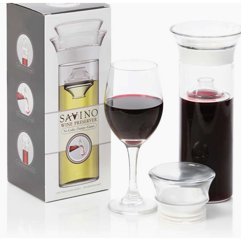 The Savino Wine Saving Carafe