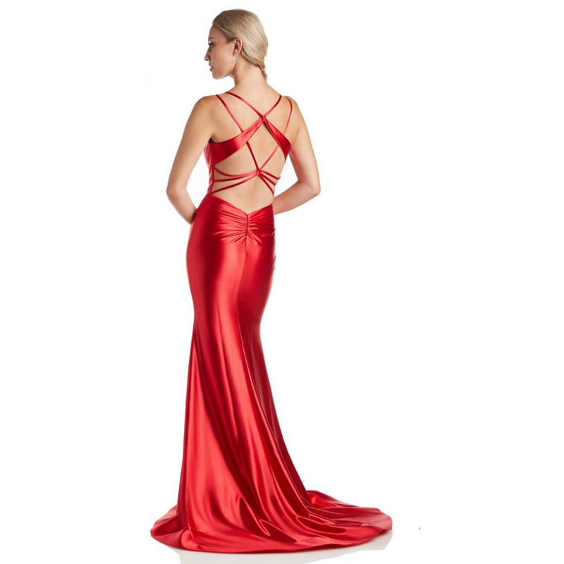 The Marilyn Drop Dead Red Gown