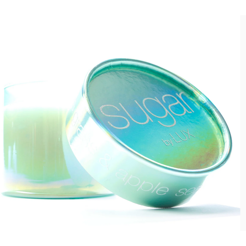 The Sea Grass & Apple 2 Wick Clear Glass Candle 15 oz.